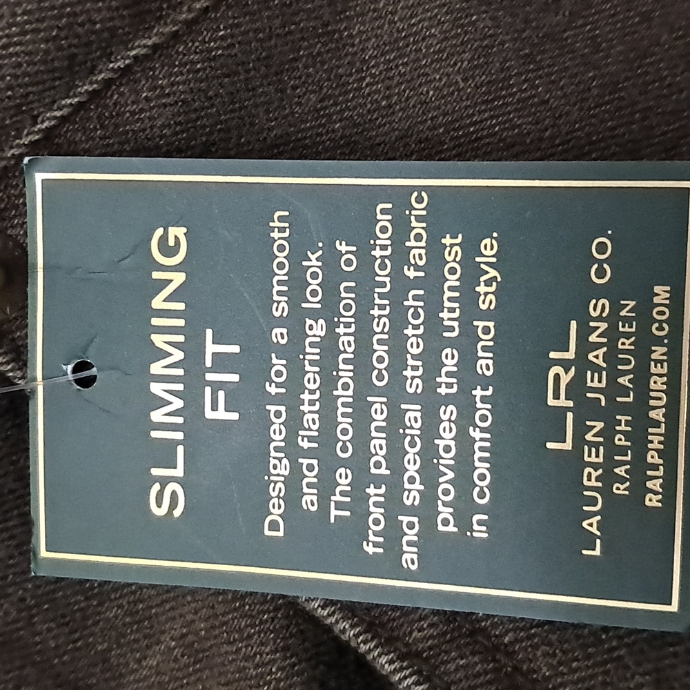 Lauren Ralph Lauren Women's Size 22W Slimming Modern Straight Jeans - Picture 10 of 11